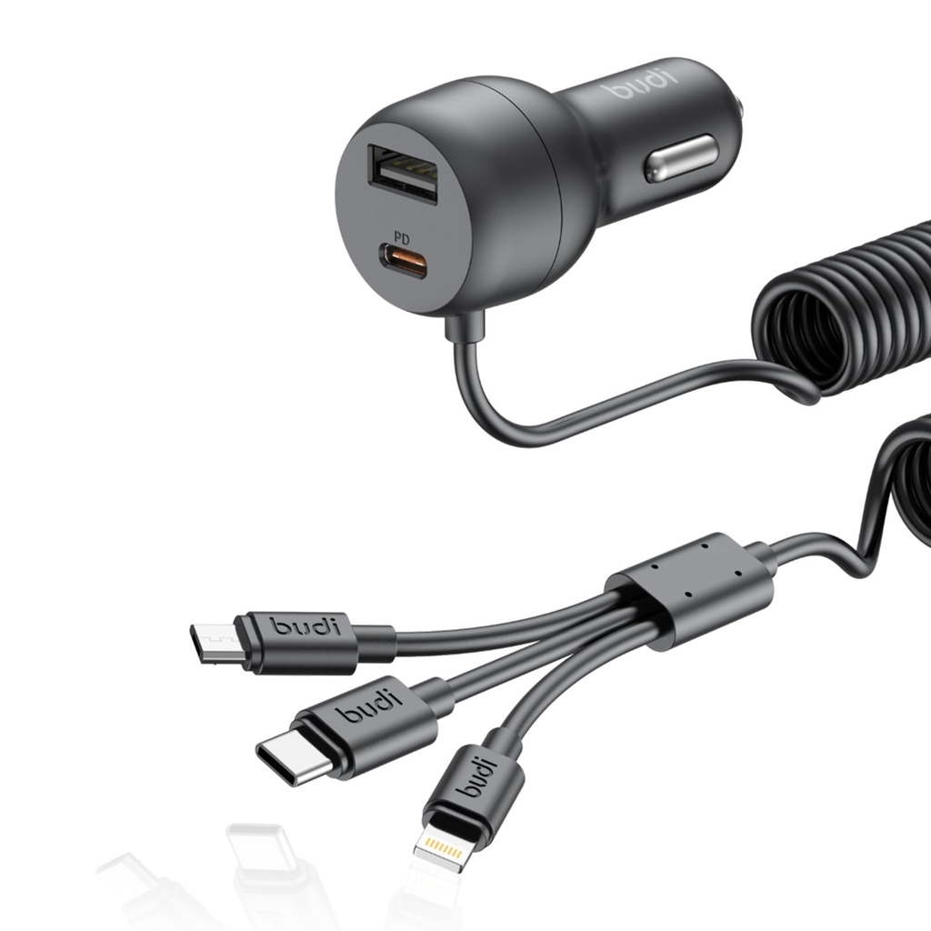 BUDI CAR CHARGER M8J619-GLD