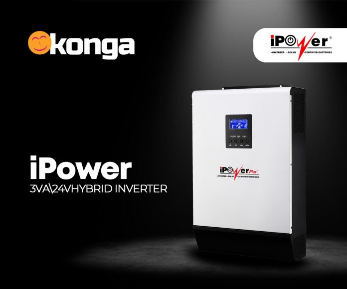 ZINOX POWER INVERTER CHARGER: 3KVA USED