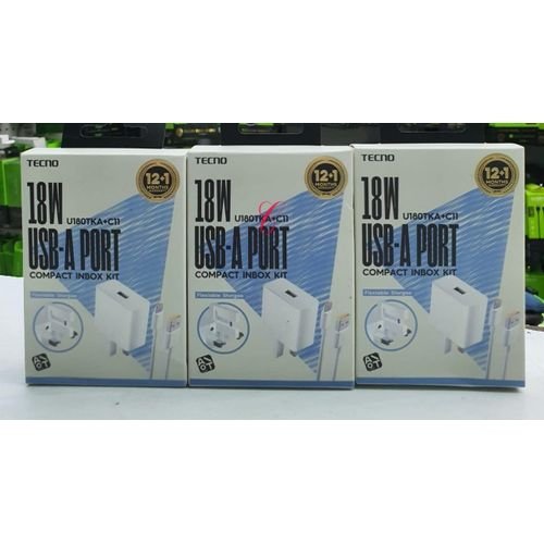 Tecno Charger U180TKA  (ms) 