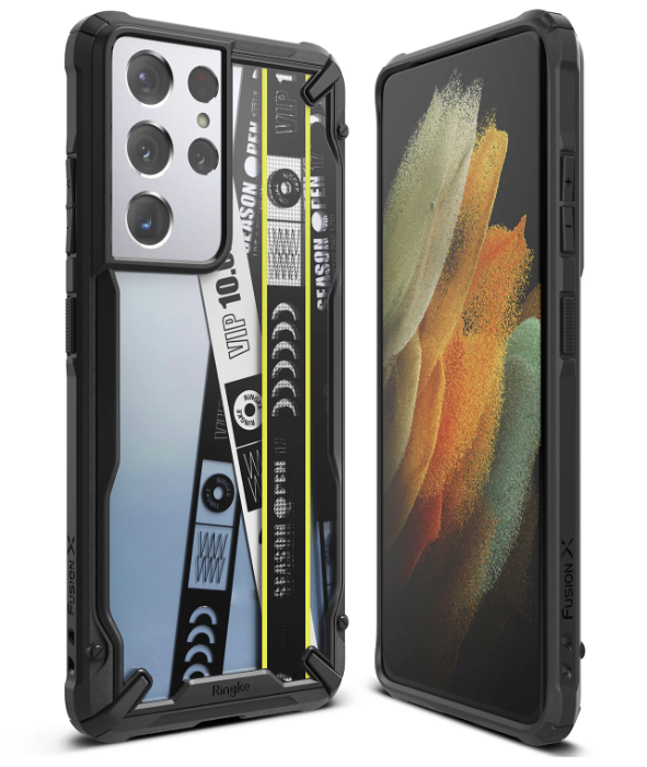 RINGKE GALAXY S21 ULTRA FUSION X DESIGN TICKET BAND