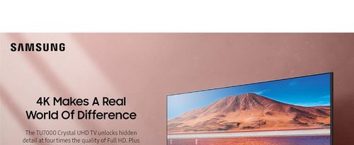 SAMSUNG CRYSTAL TU700 75 INCHES