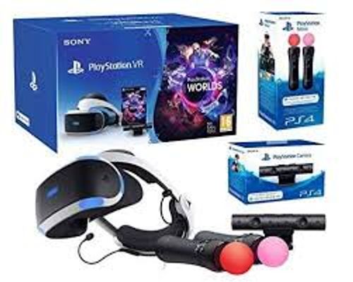 PS4 VR KIT + 3 GAMES