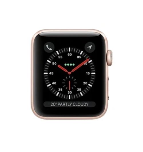 APPLE WATCH SERIES 3,38MM SLV(GPS+CEL)