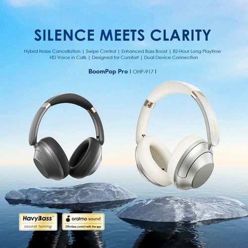 ORAIMO BOOMPOP PRO ANC HEADSET OHP-917 GRAPHITE GREY ms