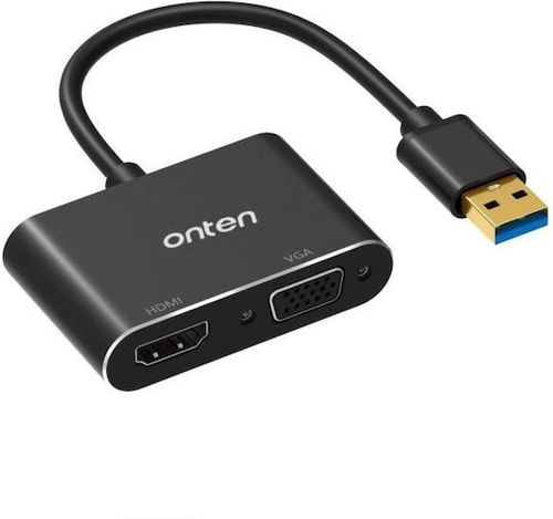 ONTEN USB 3.0 TO HDMI/VGA ADAP OTN-5201B