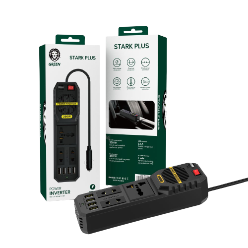 GREEN SPARK PLUS 200W POWER INVERTER