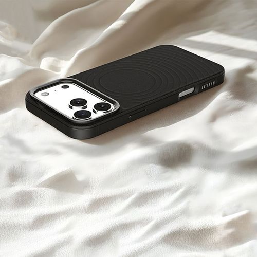 Levelo Spirale Case For iPhone 17 Pro Max - Silverstone LVLSPR17PMSLST