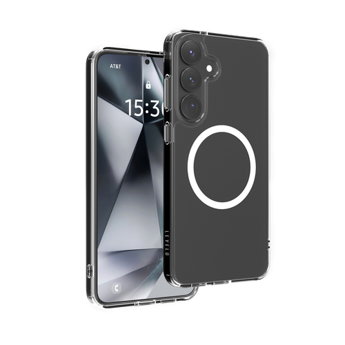 Levelo Clara Clear Case For Samsung S25 Plus - Clear LVL-CLARA-25P-CL