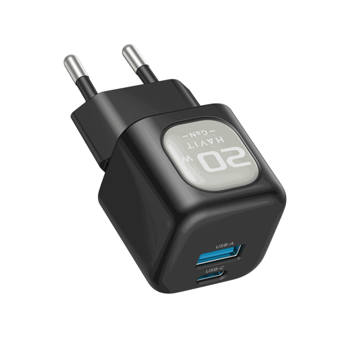 HAVIT UC220 20W GaN TRAVEL CHARGER