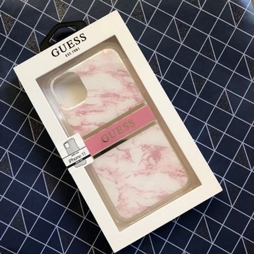 IPHONE 13 PRO GUESS MARBLE-PINK
